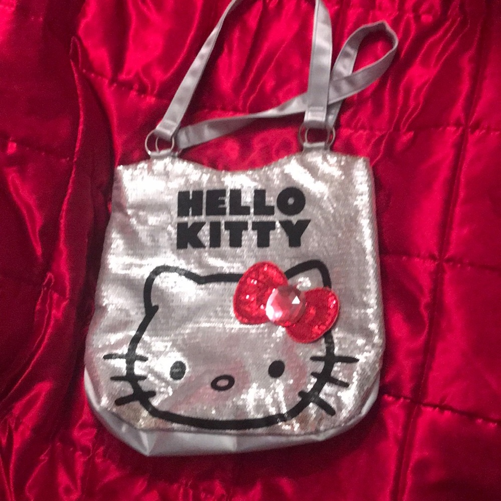 Hello Kitty Sequin Tote - Picture 1 of 6
